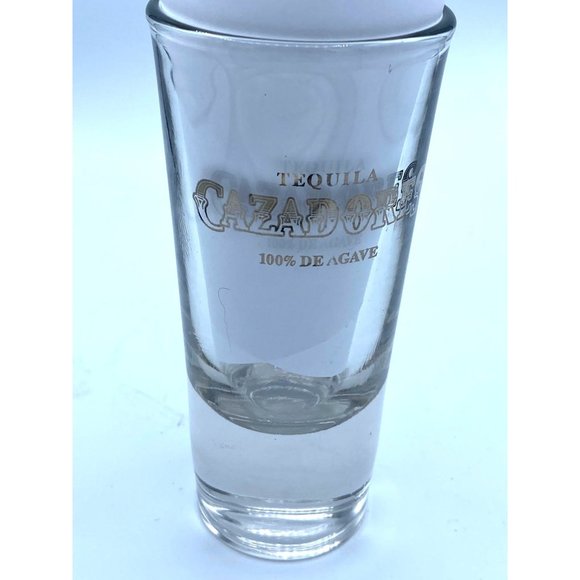 Cazadore Dining Vintage Tequila Cazadores Tall Shot Glass Mexico 0